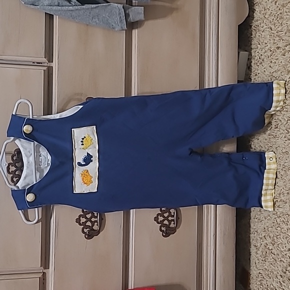 🦕Dino Boys Romper Overall - Picture 1 of 2